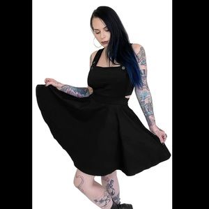 Foxblood Alice Pinafore Dress